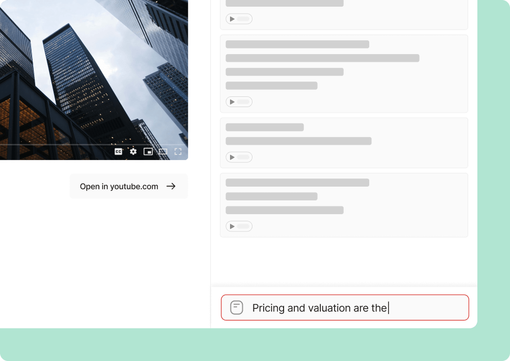 image displays the screenshot button on the video notebook extension. it shows how users can use the screenshot button to take a screenshot of the video that the user is watching.